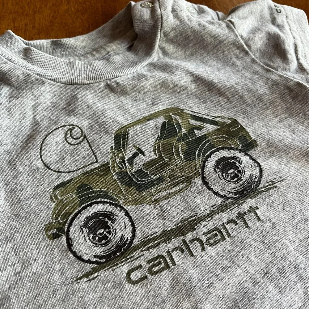 Carhartt vehicle onesie 6m